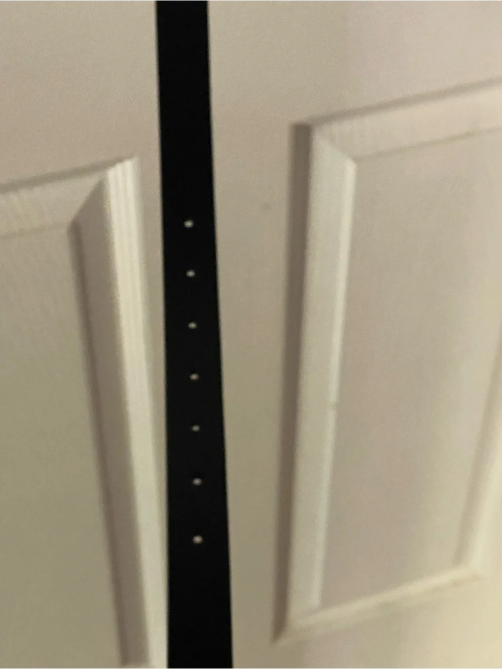 kate spade black and white reversible leather belt with gold buckle